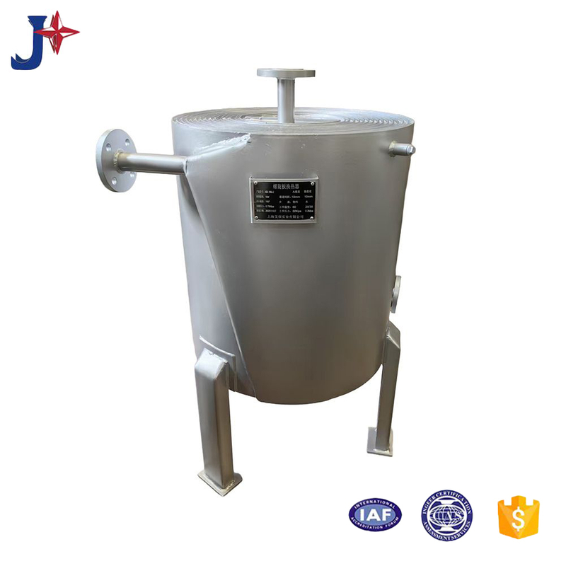 Intercambiador de calor de placas en espiral JX-LXB-10